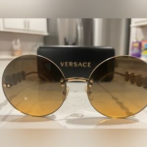 Gold Versace Sunglasses
